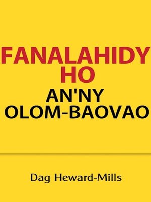 cover image of Fanalahidy Ho An'ny Olom-Baovao